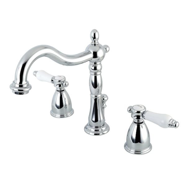 8" Widespread Bathroom Faucet, Chrome